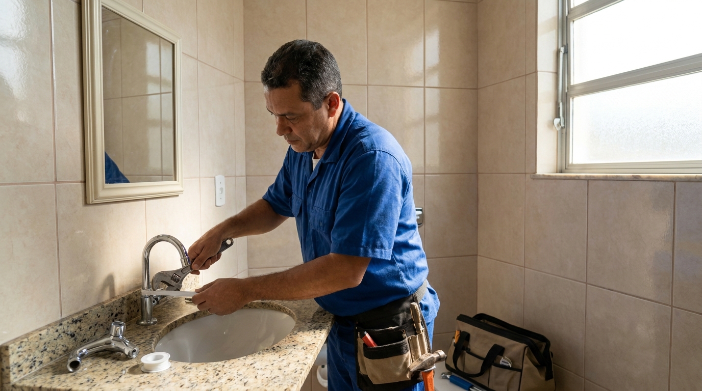 Ajustes em Torneiras em São Carlos‑SP